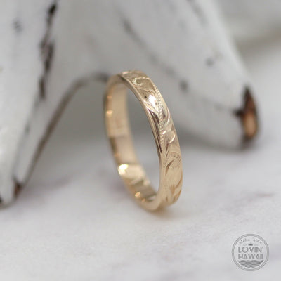 dainty rose gold ring