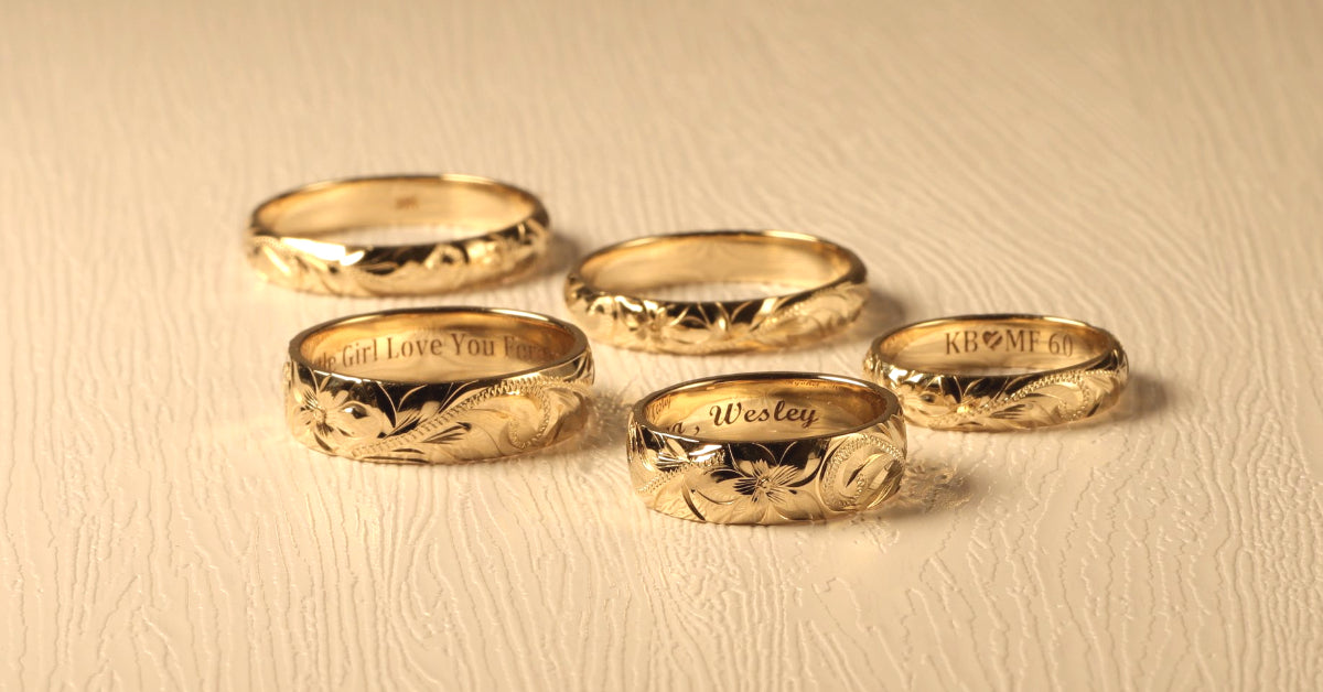 Hawaiian Wedding Rings | Mens and Womens Wedding Bands – LovinHawaii