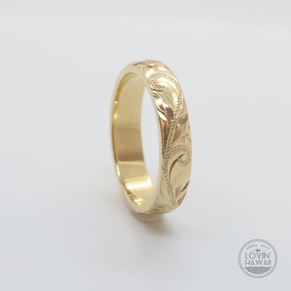 Hawaiian ring gold