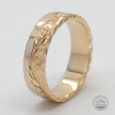 Two Tone Gold Rings