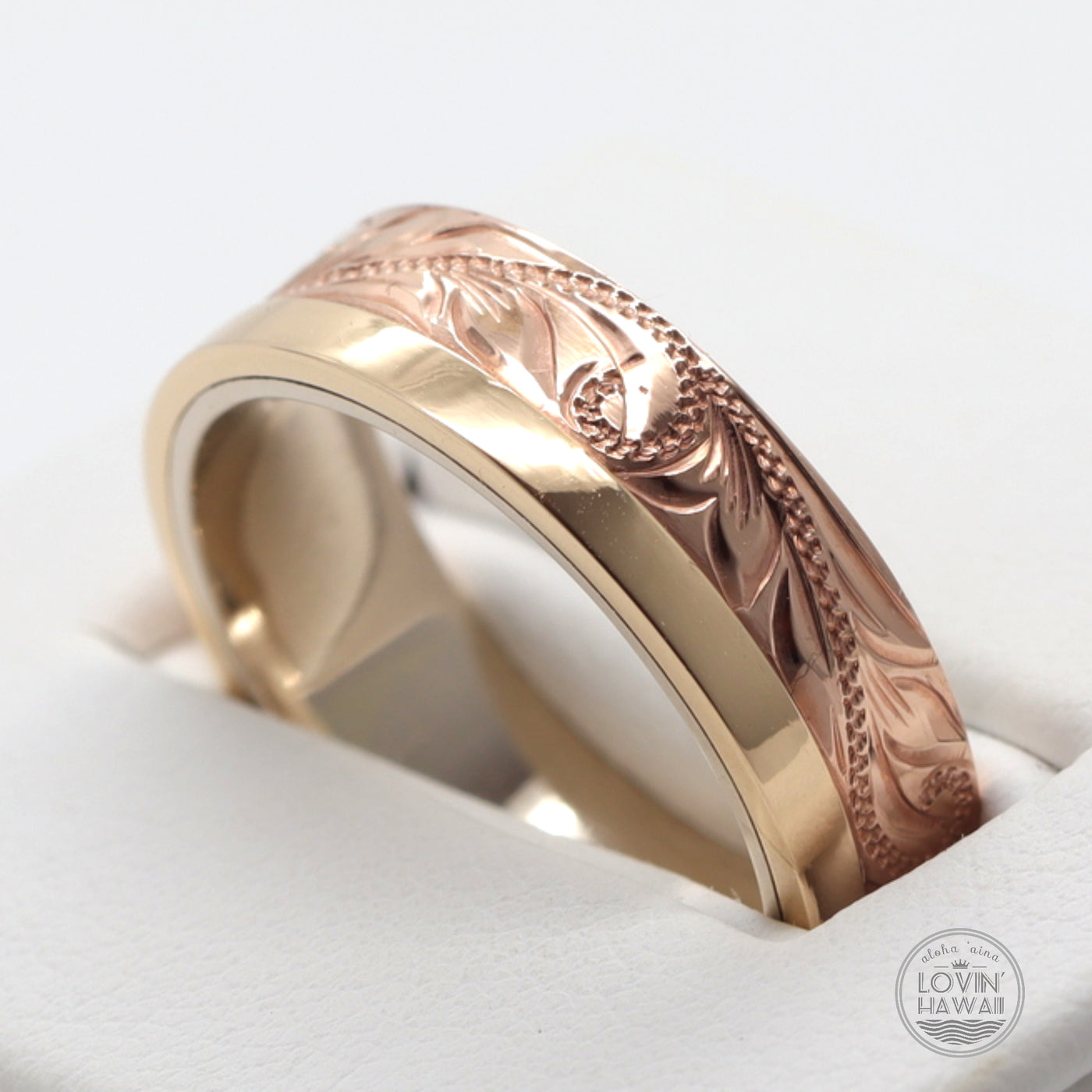 gold stack ring