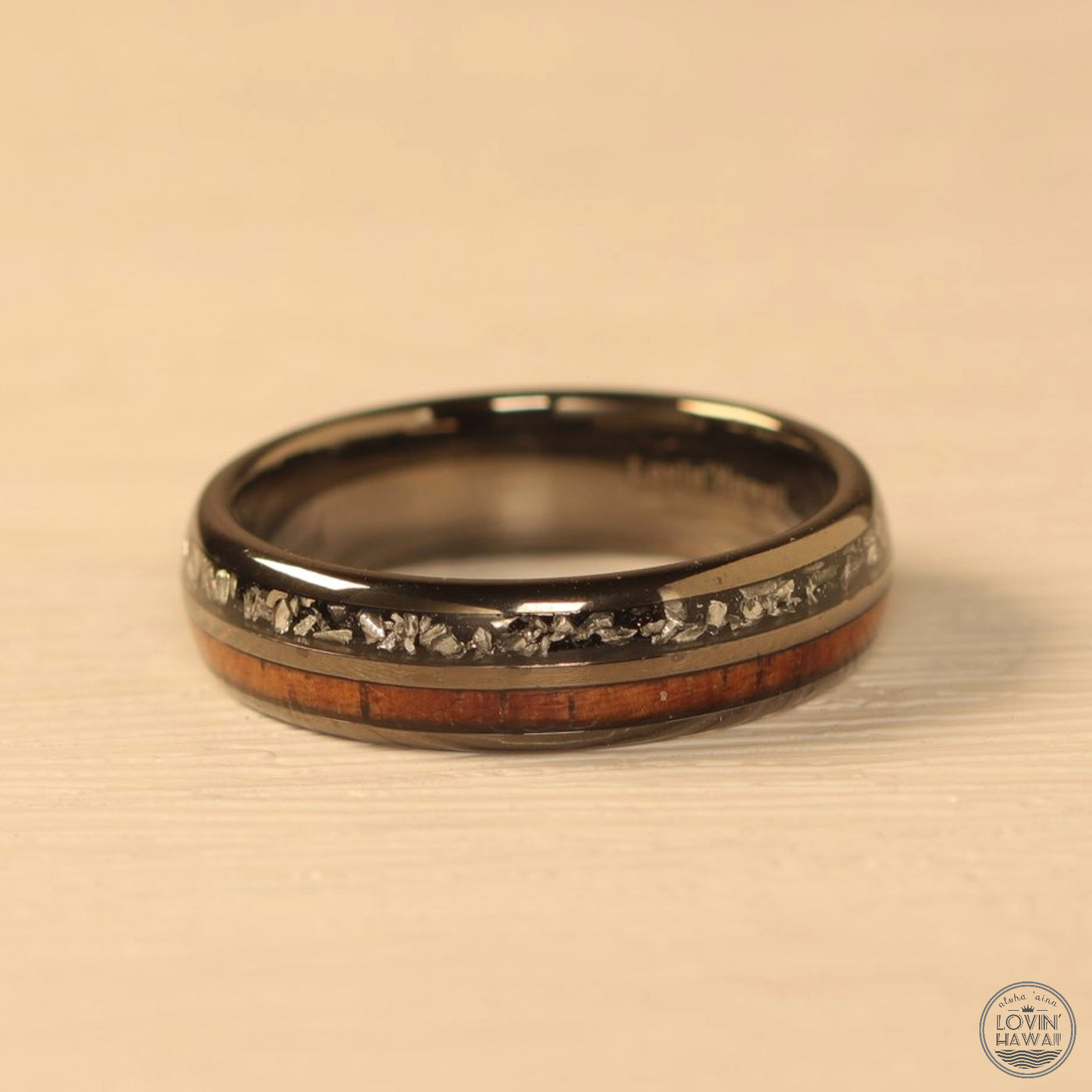 METEORITE tungsten ring