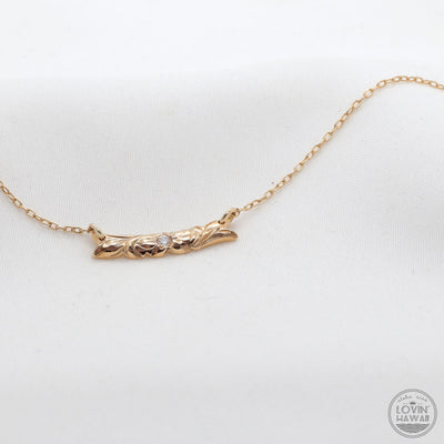 Hawaiian necklace in Rose Gold