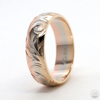 Hawaiian gold ring