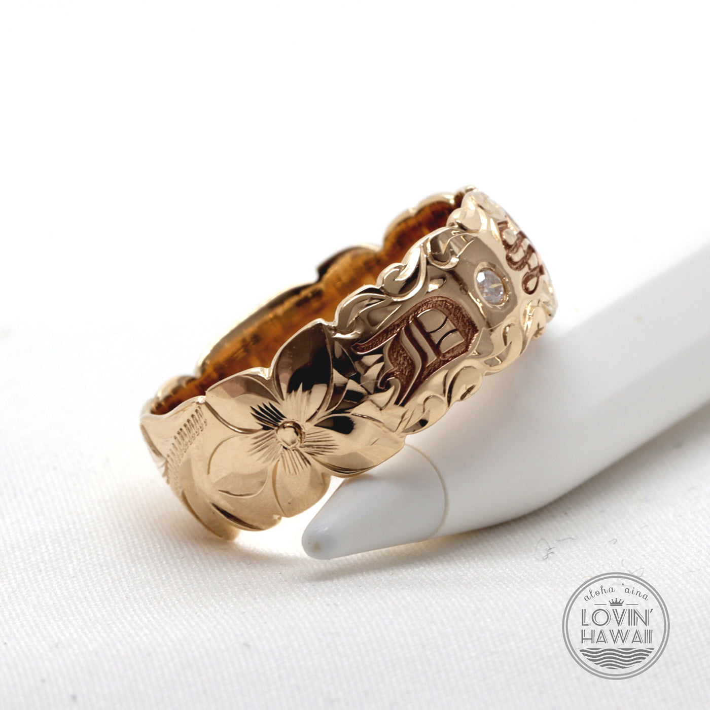 custom rose gold ring