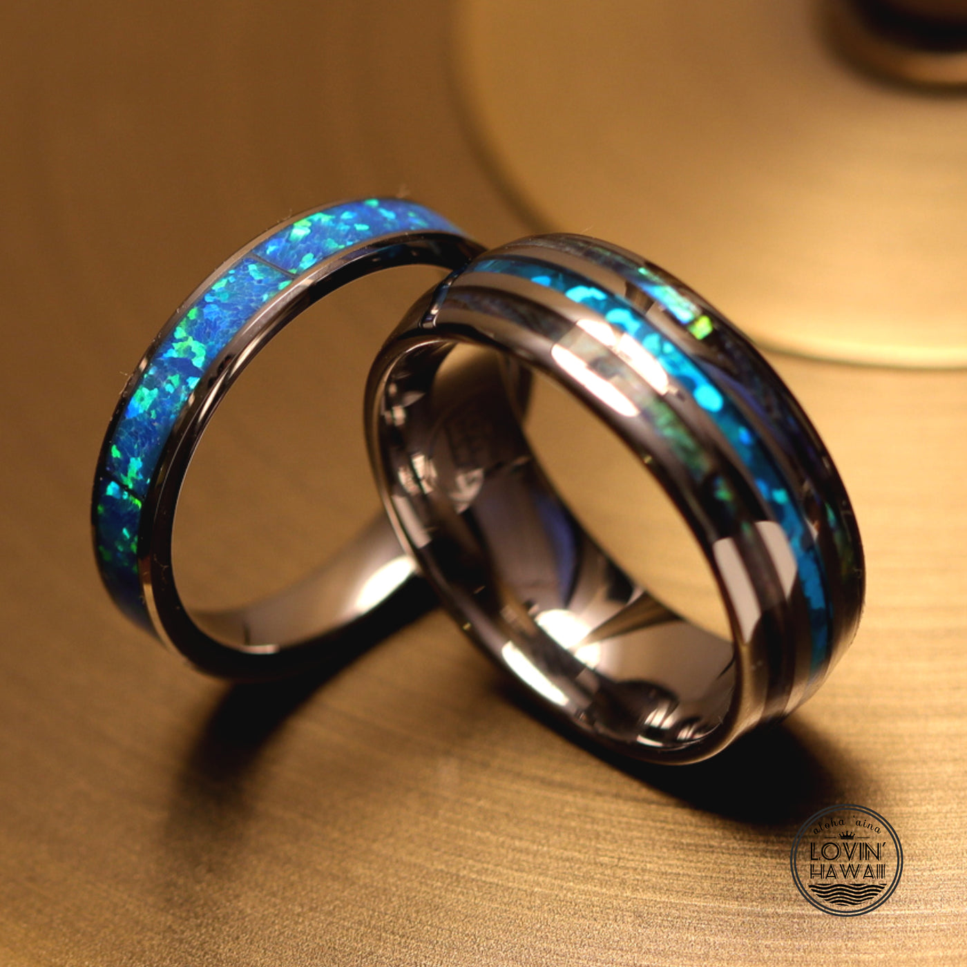 Tungsten Couple Ring Sets (4mm & 8mm width)