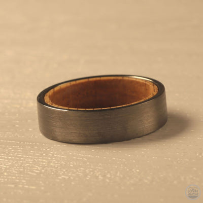 tungsten wooden ring