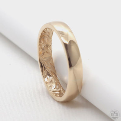 Unique 18K gold ring