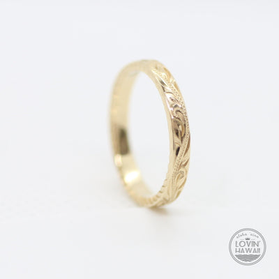 Thin 14K gold ring