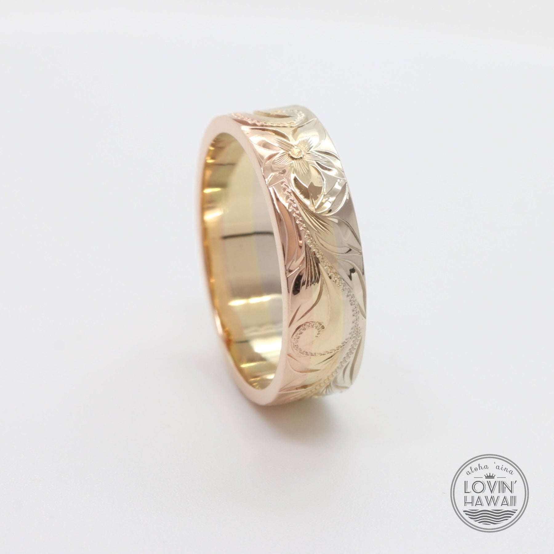 Hawaii Wedding ring | 14K Gold Wedding Bands Hawaii – LovinHawaii