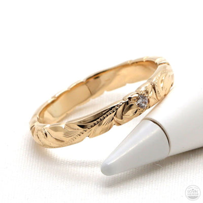 stackable gold ring